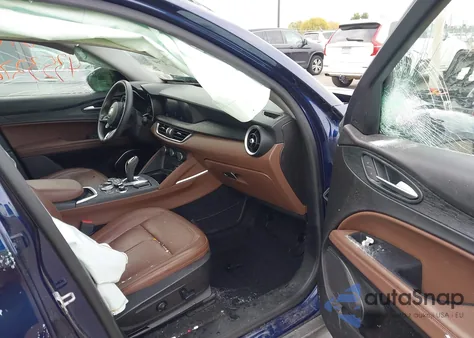 2021 Alfa Romeo Stelvio Awd from USA, damaged, VIN ZASPAKAN7M7C99654